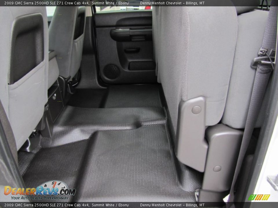 2009 GMC Sierra 2500HD SLE Z71 Crew Cab 4x4 Summit White / Ebony Photo #29