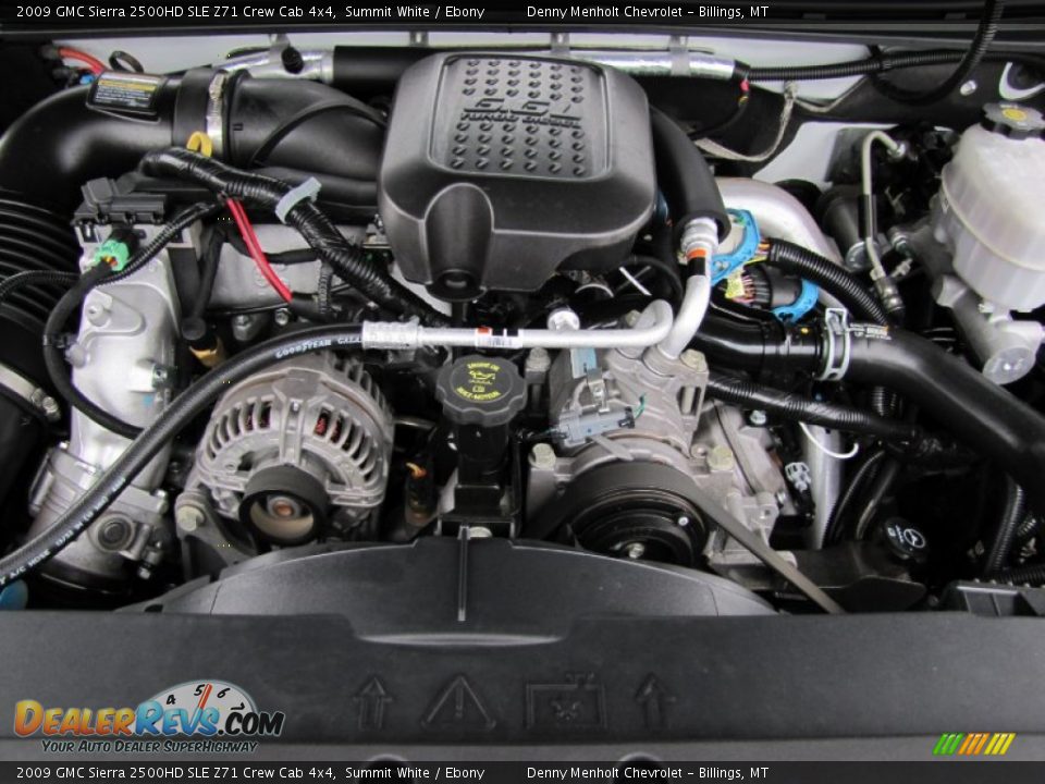 2009 GMC Sierra 2500HD SLE Z71 Crew Cab 4x4 Summit White / Ebony Photo #33