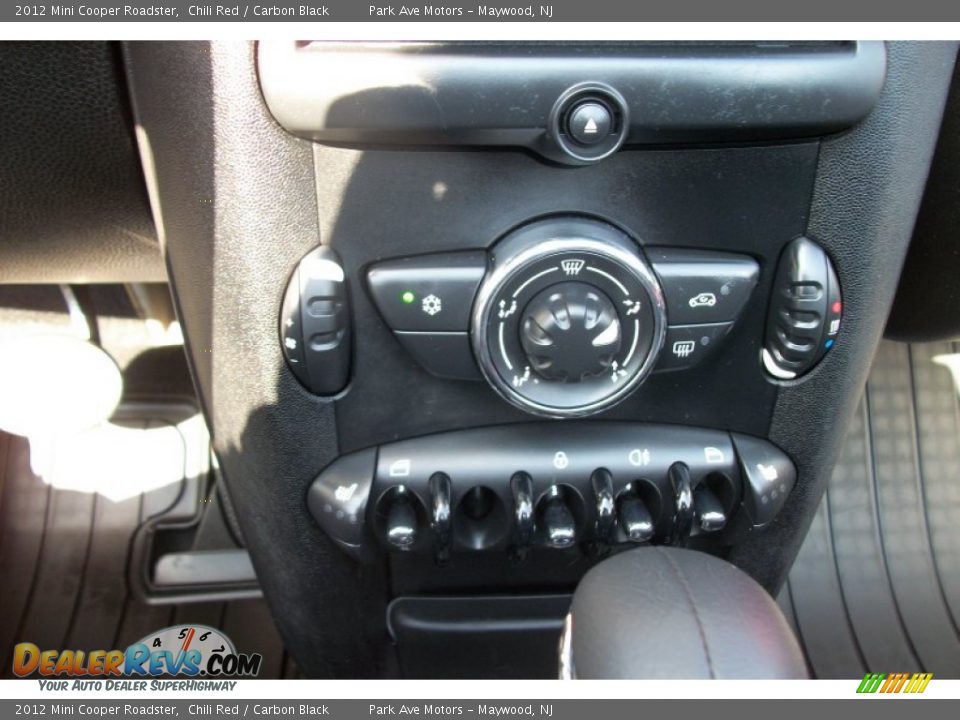 2012 Mini Cooper Roadster Chili Red / Carbon Black Photo #13