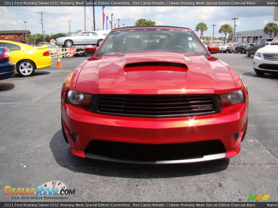 Red Candy Metallic 2011 Ford Mustang Saleen S302 Mustang Week Special Edition Convertible Photo #3