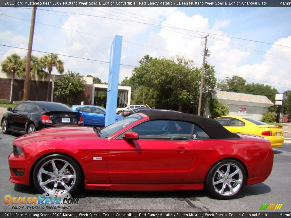 Red Candy Metallic 2011 Ford Mustang Saleen S302 Mustang Week Special Edition Convertible Photo #5