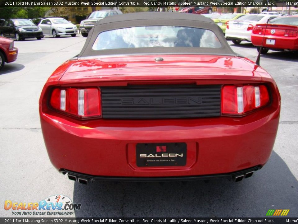 Red Candy Metallic 2011 Ford Mustang Saleen S302 Mustang Week Special Edition Convertible Photo #7