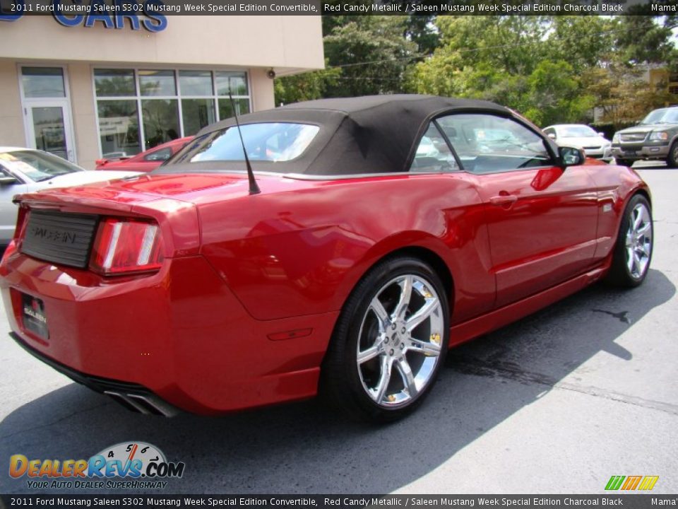 Red Candy Metallic 2011 Ford Mustang Saleen S302 Mustang Week Special Edition Convertible Photo #8