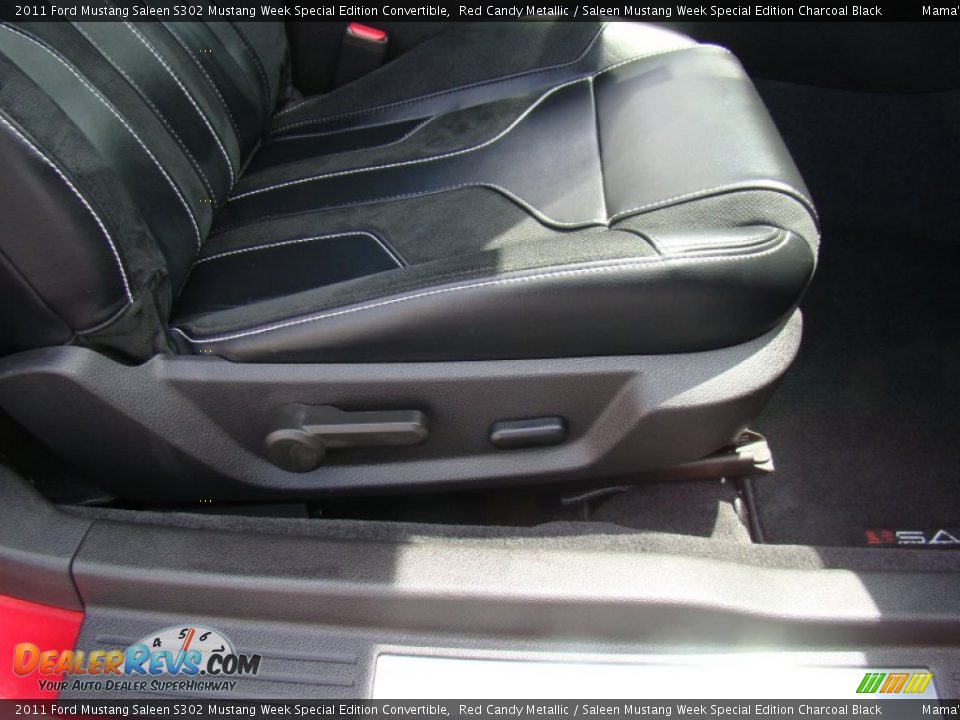 Front Seat of 2011 Ford Mustang Saleen S302 Mustang Week Special Edition Convertible Photo #12
