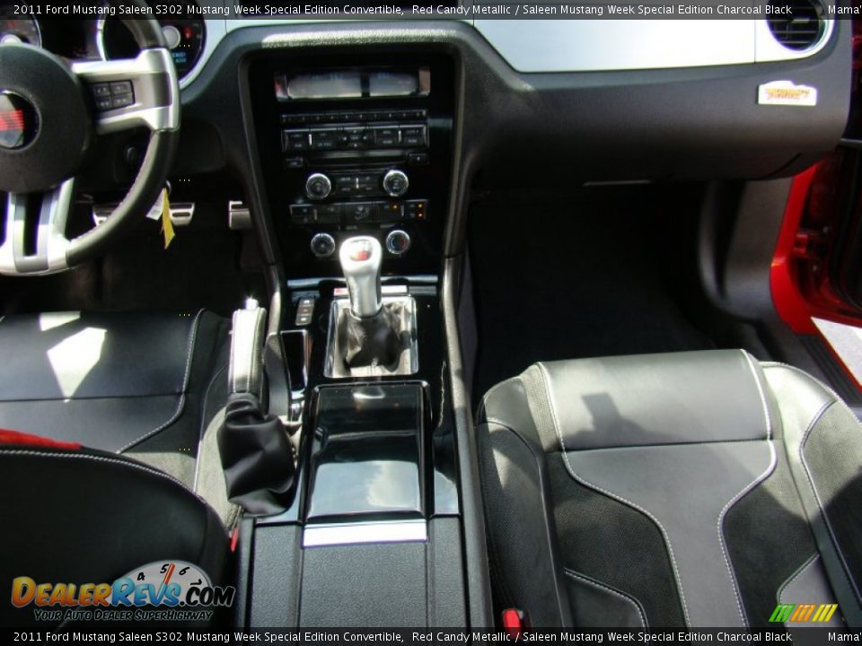 Dashboard of 2011 Ford Mustang Saleen S302 Mustang Week Special Edition Convertible Photo #13