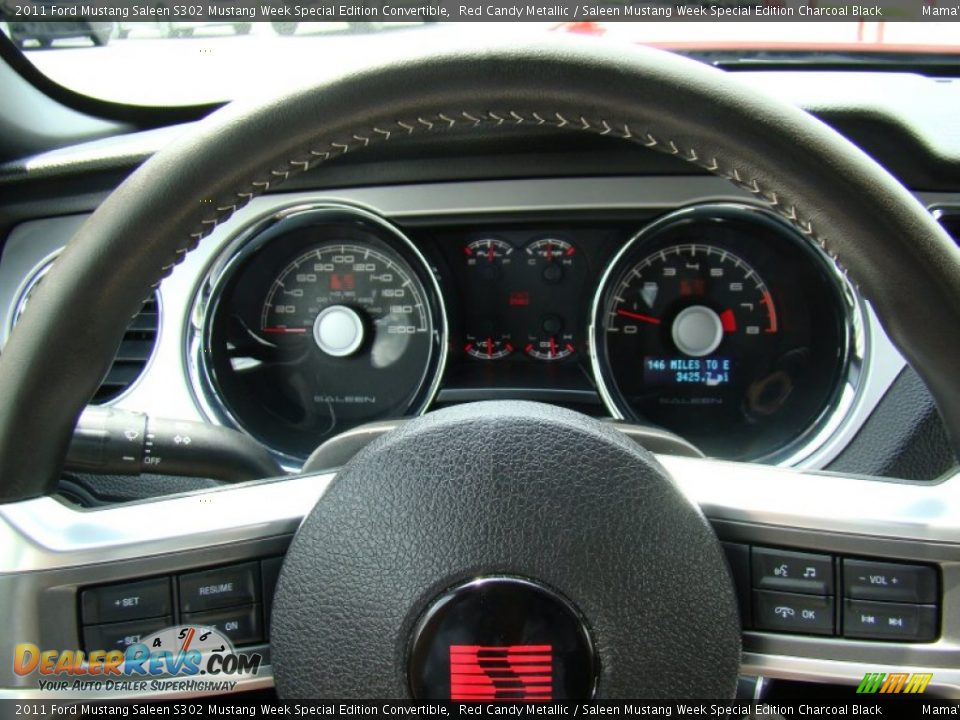 2011 Ford Mustang Saleen S302 Mustang Week Special Edition Convertible Gauges Photo #20