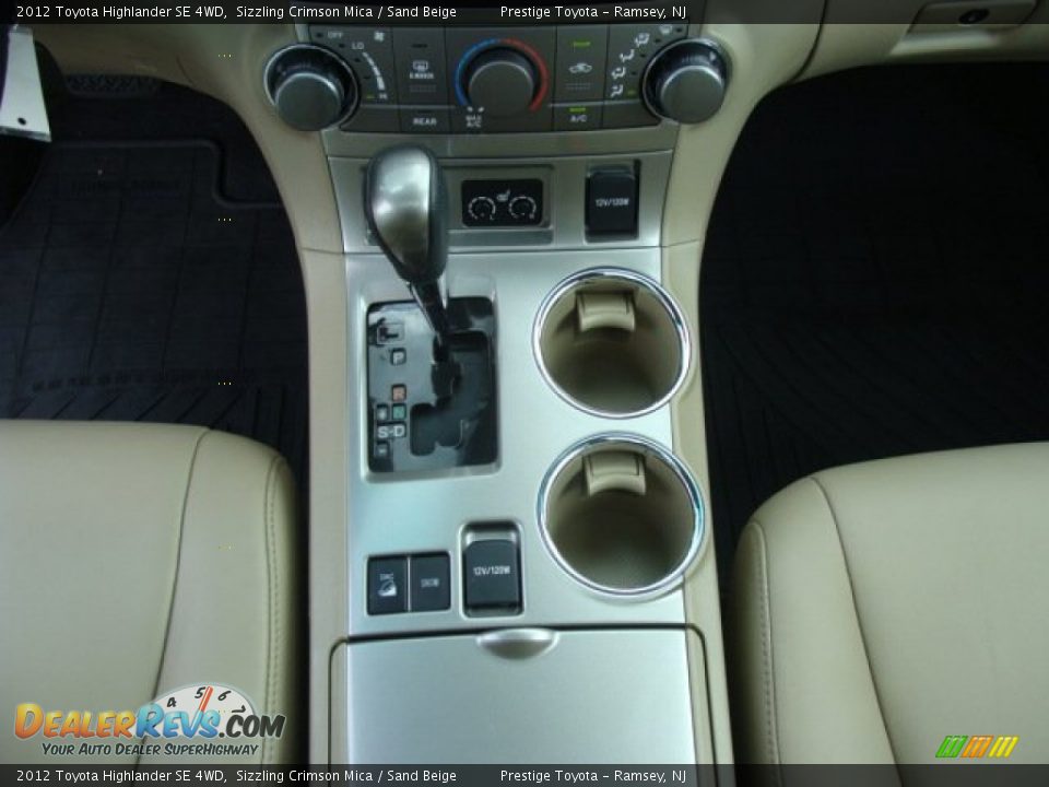 2012 Toyota Highlander SE 4WD Shifter Photo #12