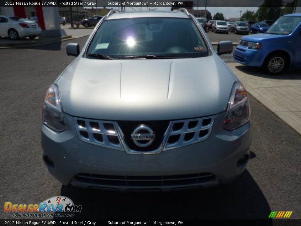 2012 Nissan Rogue SV AWD Frosted Steel / Gray Photo #2