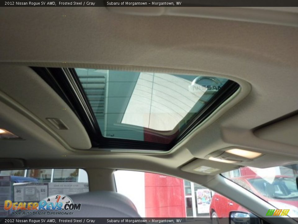 2012 Nissan Rogue SV AWD Frosted Steel / Gray Photo #11