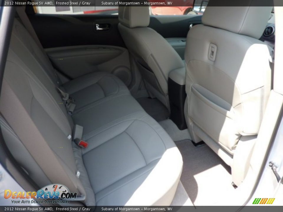 2012 Nissan Rogue SV AWD Frosted Steel / Gray Photo #12