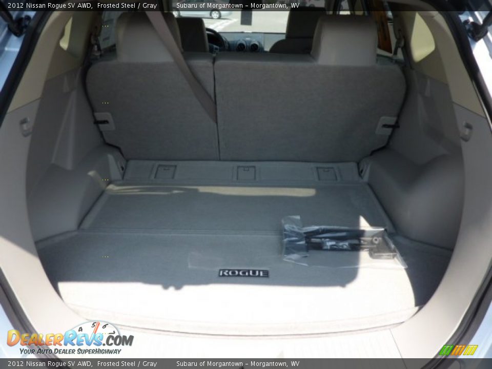 2012 Nissan Rogue SV AWD Frosted Steel / Gray Photo #13