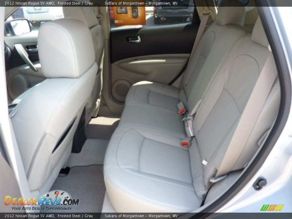2012 Nissan Rogue SV AWD Frosted Steel / Gray Photo #14
