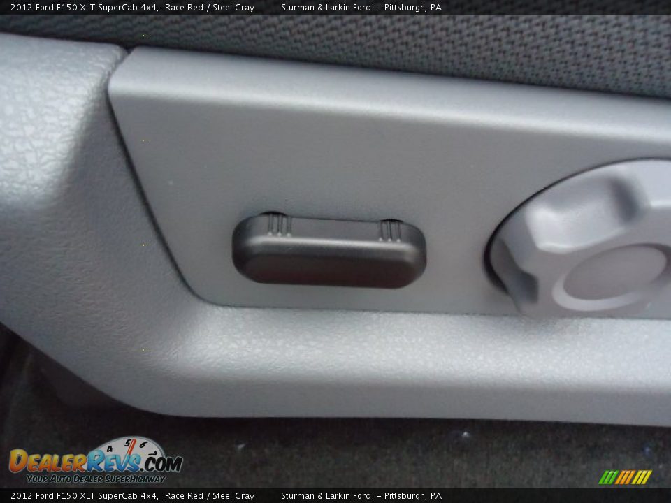 2012 Ford F150 XLT SuperCab 4x4 Race Red / Steel Gray Photo #12