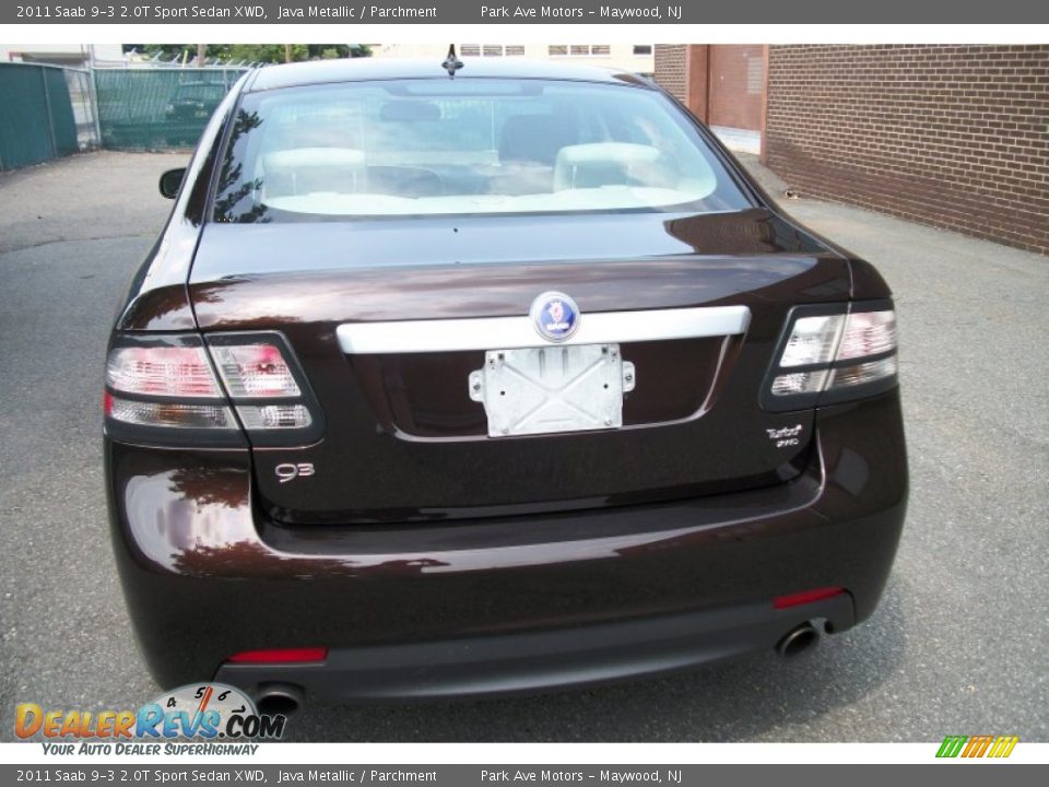 2011 Saab 9-3 2.0T Sport Sedan XWD Java Metallic / Parchment Photo #2