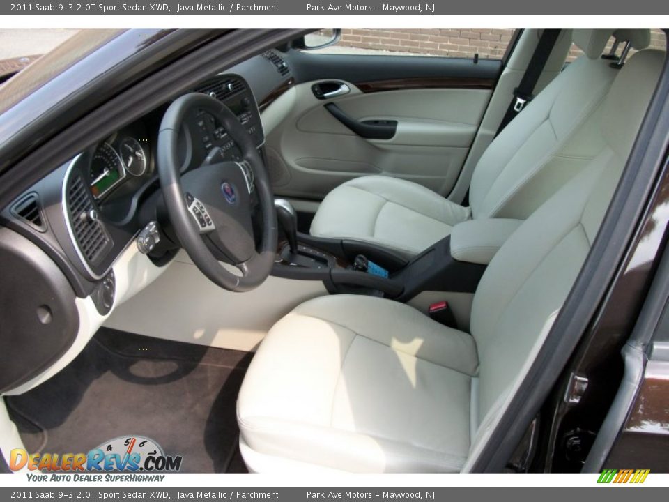Parchment Interior - 2011 Saab 9-3 2.0T Sport Sedan XWD Photo #6