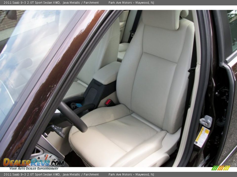 Front Seat of 2011 Saab 9-3 2.0T Sport Sedan XWD Photo #7