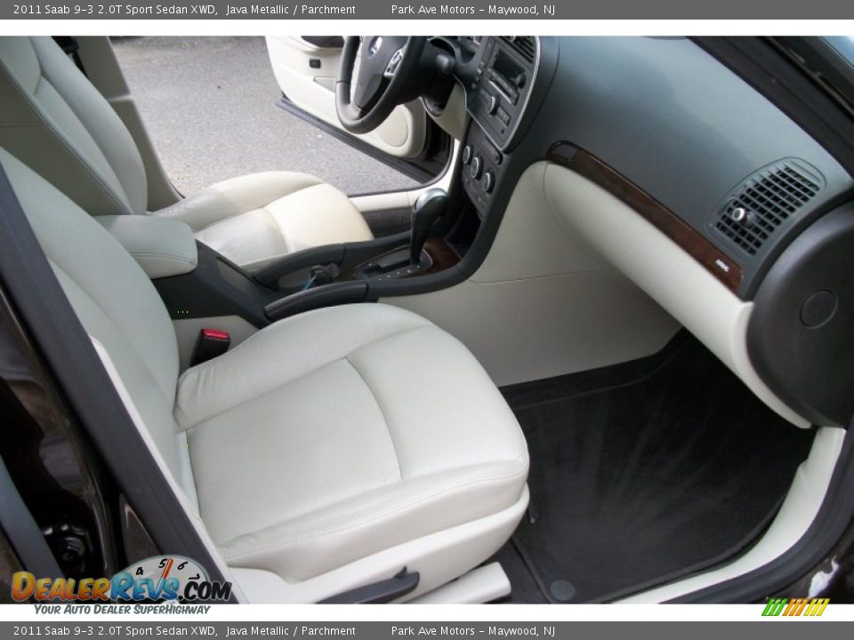 2011 Saab 9-3 2.0T Sport Sedan XWD Java Metallic / Parchment Photo #8
