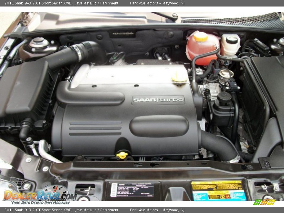 2011 Saab 9-3 2.0T Sport Sedan XWD 2.0 Liter Turbocharged DOHC 16-Valve 4 Cylinder Engine Photo #14