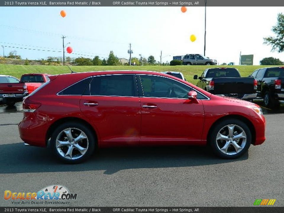 2013 Toyota Venza XLE Barcelona Red Metallic / Black Photo #2