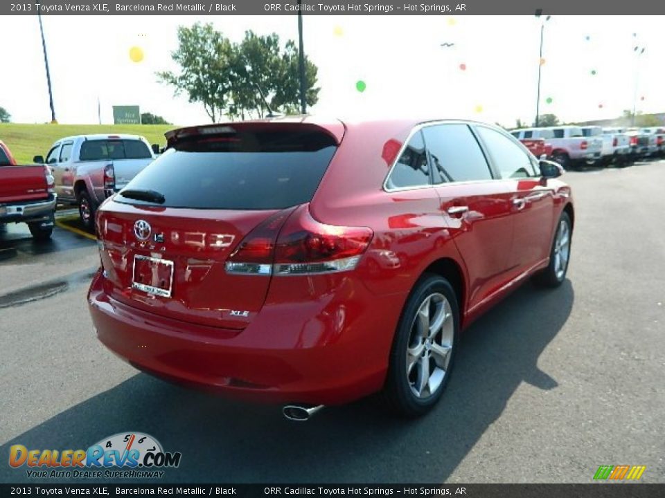 2013 Toyota Venza XLE Barcelona Red Metallic / Black Photo #3