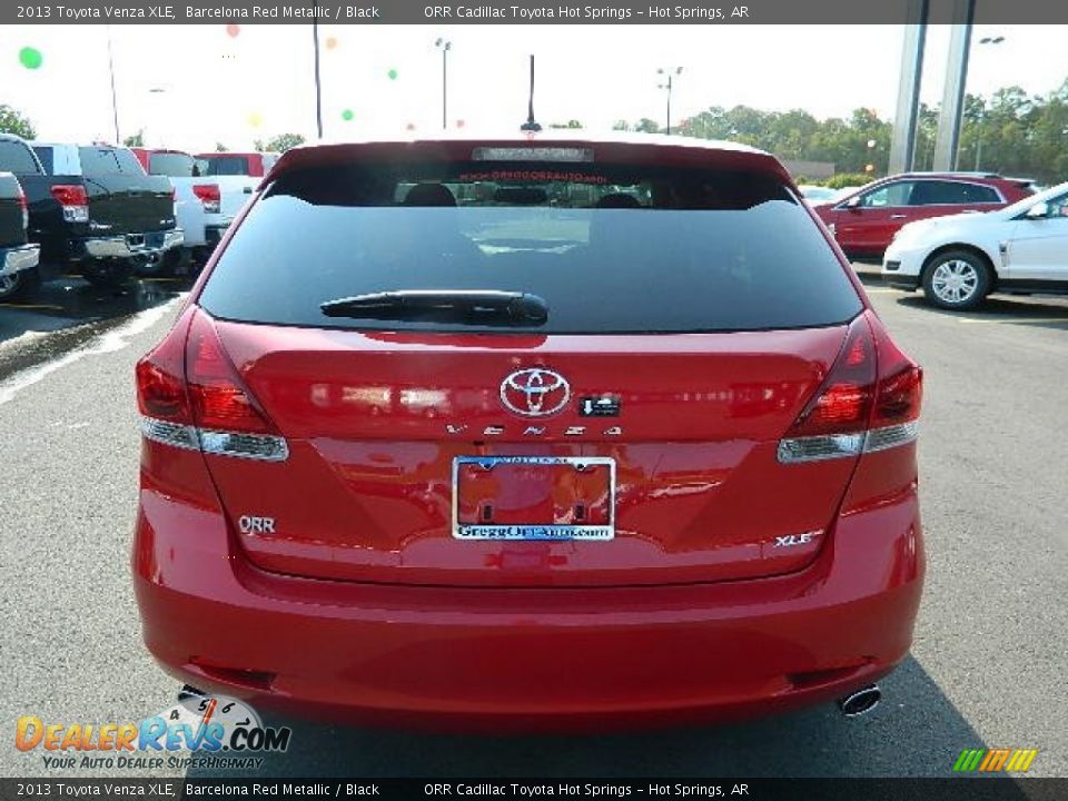 2013 Toyota Venza XLE Barcelona Red Metallic / Black Photo #4