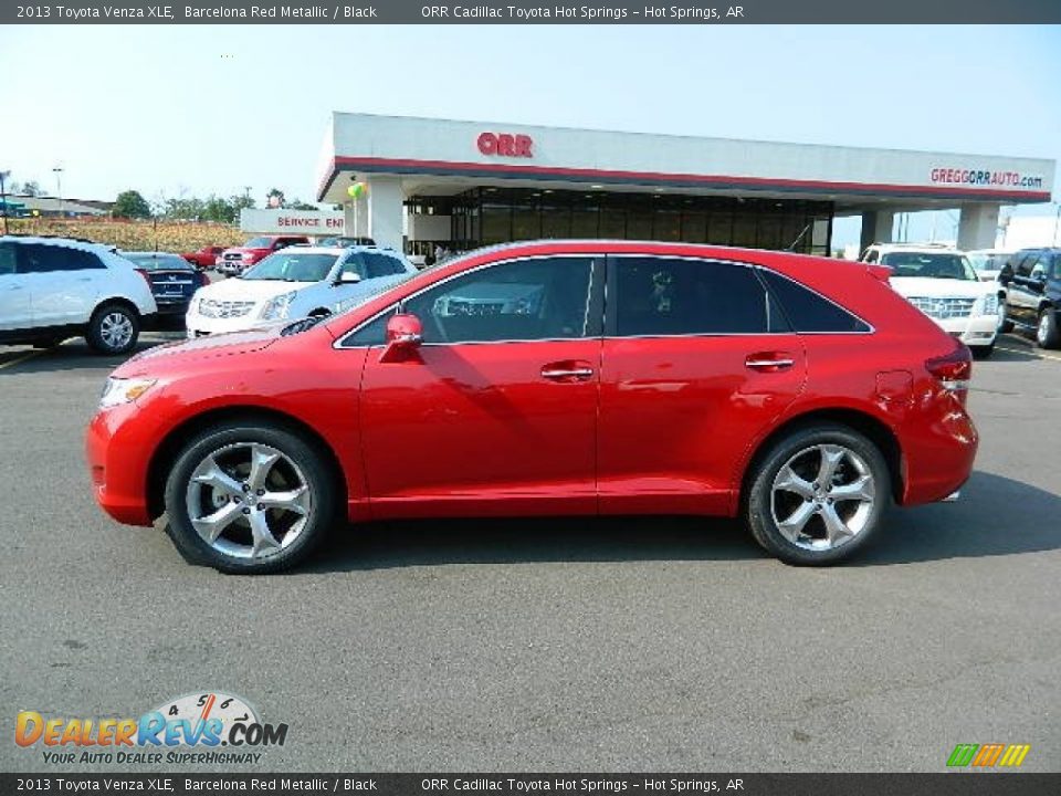 2013 Toyota Venza XLE Barcelona Red Metallic / Black Photo #6