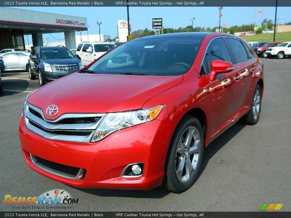 2013 Toyota Venza XLE Barcelona Red Metallic / Black Photo #7