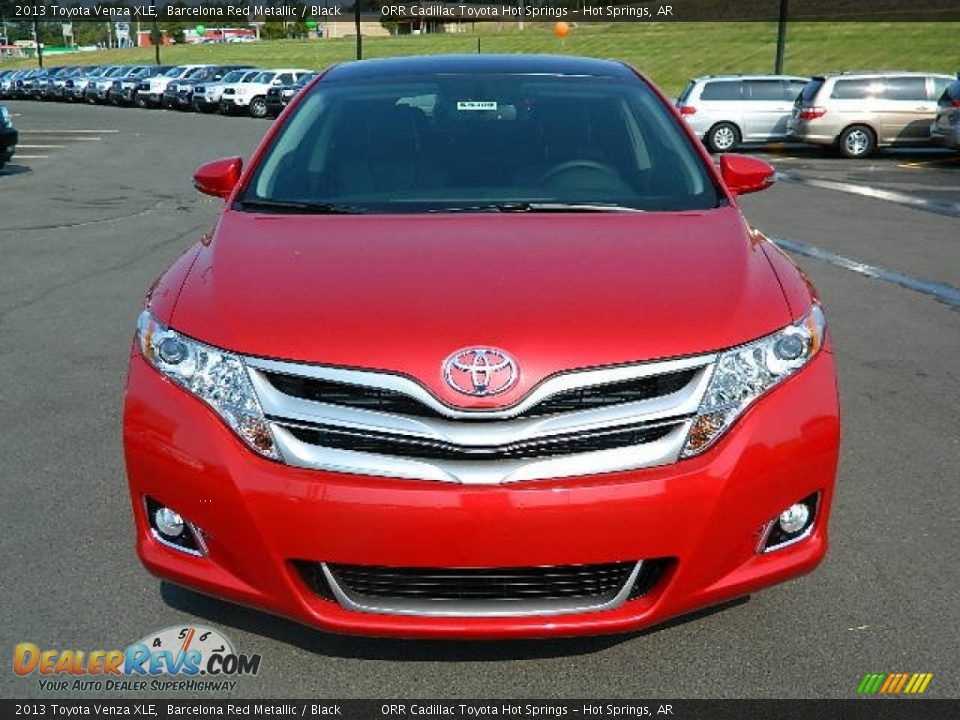 2013 Toyota Venza XLE Barcelona Red Metallic / Black Photo #8