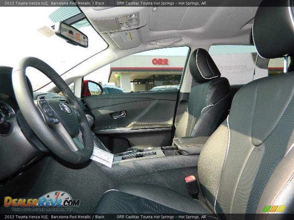 Black Interior - 2013 Toyota Venza XLE Photo #11