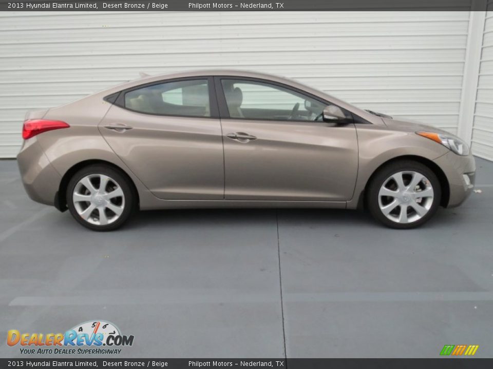 Desert Bronze 2013 Hyundai Elantra Limited Photo #2