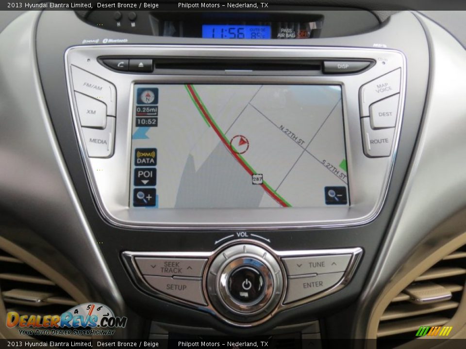 Navigation of 2013 Hyundai Elantra Limited Photo #28