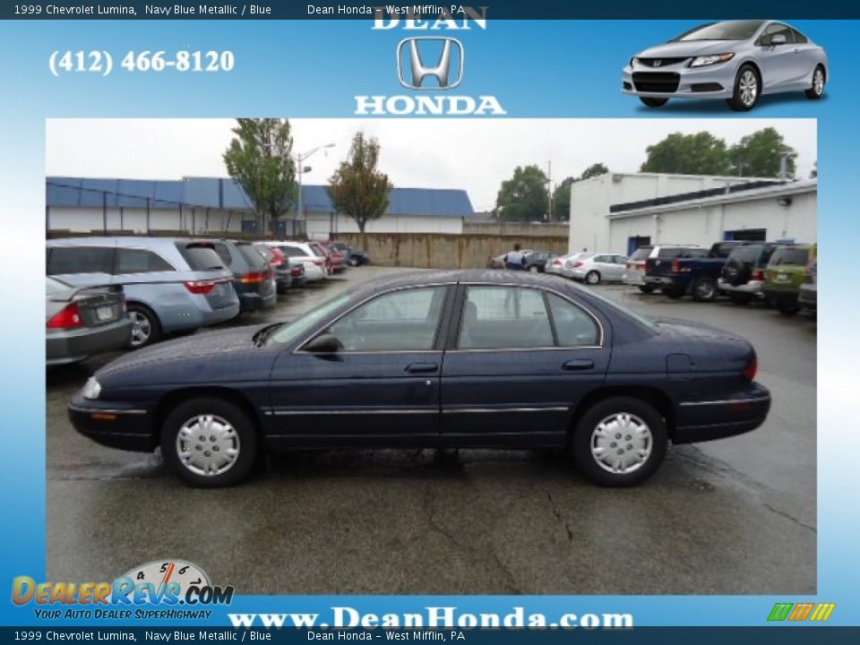 1999 Chevrolet Lumina Navy Blue Metallic / Blue Photo #1