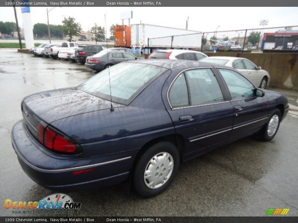 1999 Chevrolet Lumina Navy Blue Metallic / Blue Photo #4