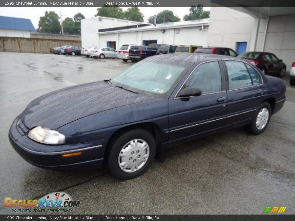1999 Chevrolet Lumina Navy Blue Metallic / Blue Photo #10