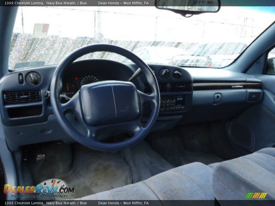 1999 Chevrolet Lumina Navy Blue Metallic / Blue Photo #14