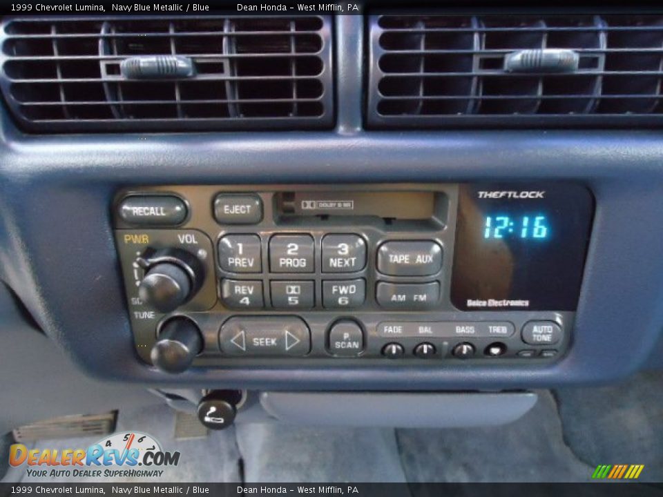 1999 Chevrolet Lumina Navy Blue Metallic / Blue Photo #19