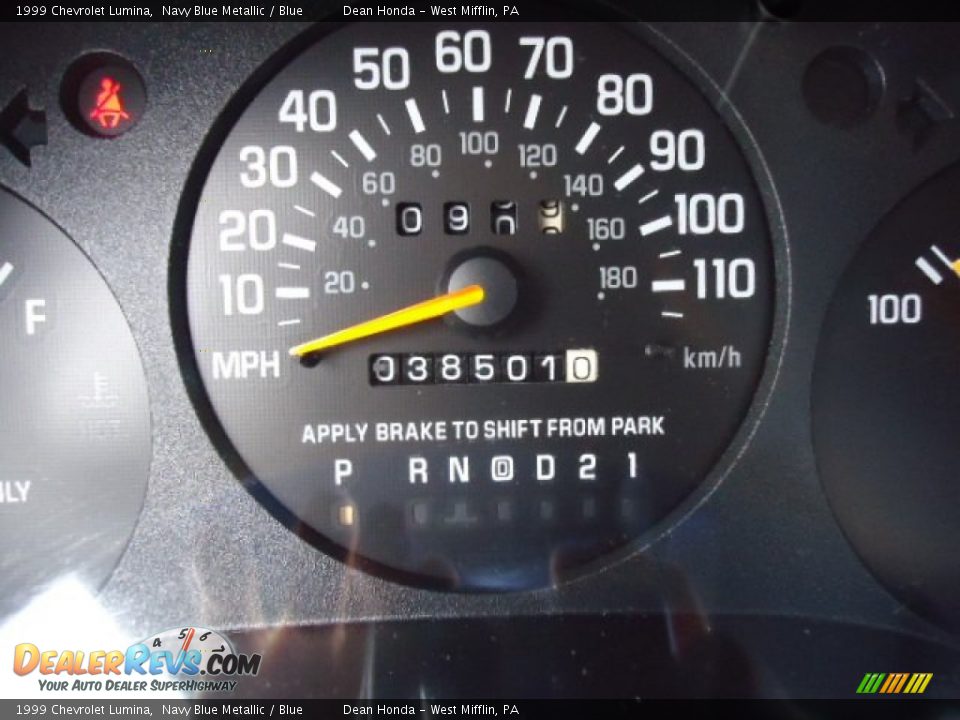 1999 Chevrolet Lumina Navy Blue Metallic / Blue Photo #20