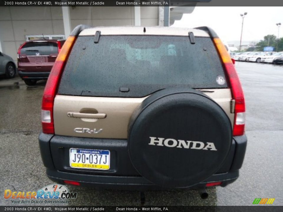 2003 Honda CR-V EX 4WD Mojave Mist Metallic / Saddle Photo #3