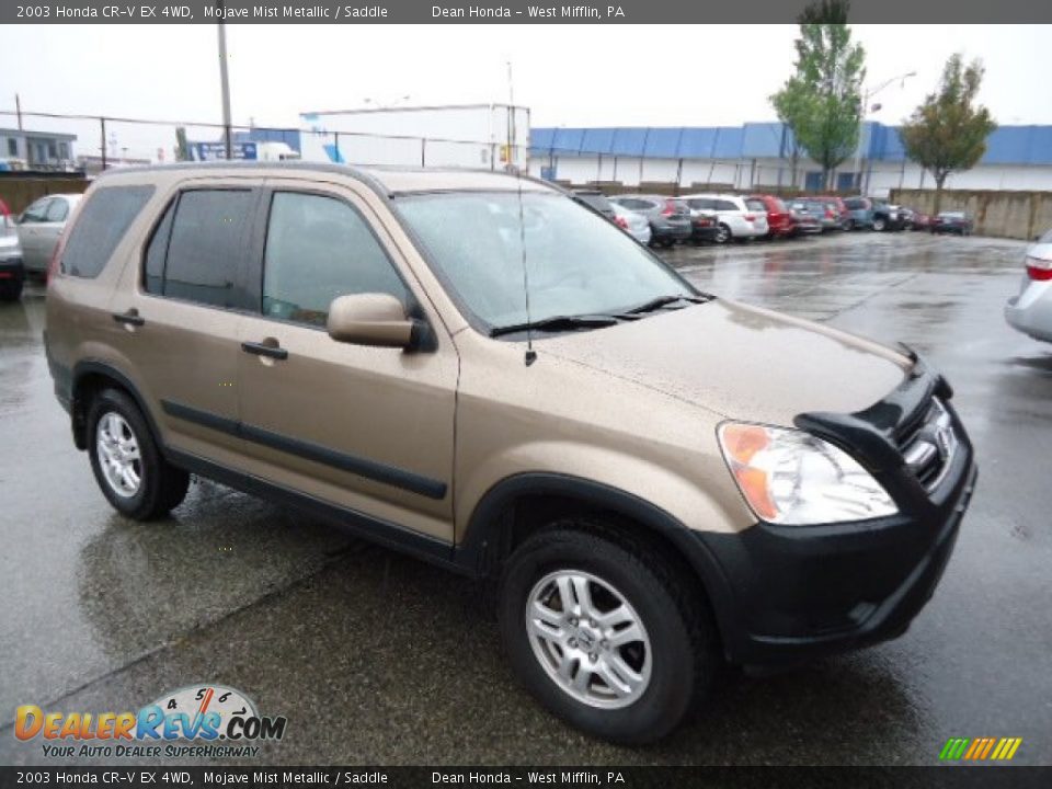 Front 3/4 View of 2003 Honda CR-V EX 4WD Photo #6