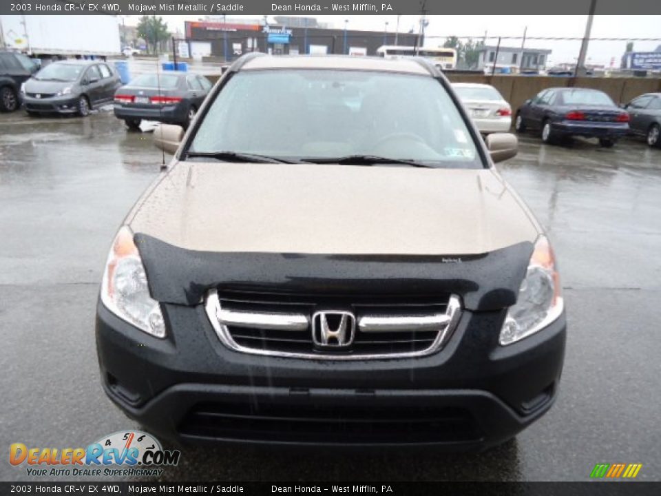 2003 Honda CR-V EX 4WD Mojave Mist Metallic / Saddle Photo #7