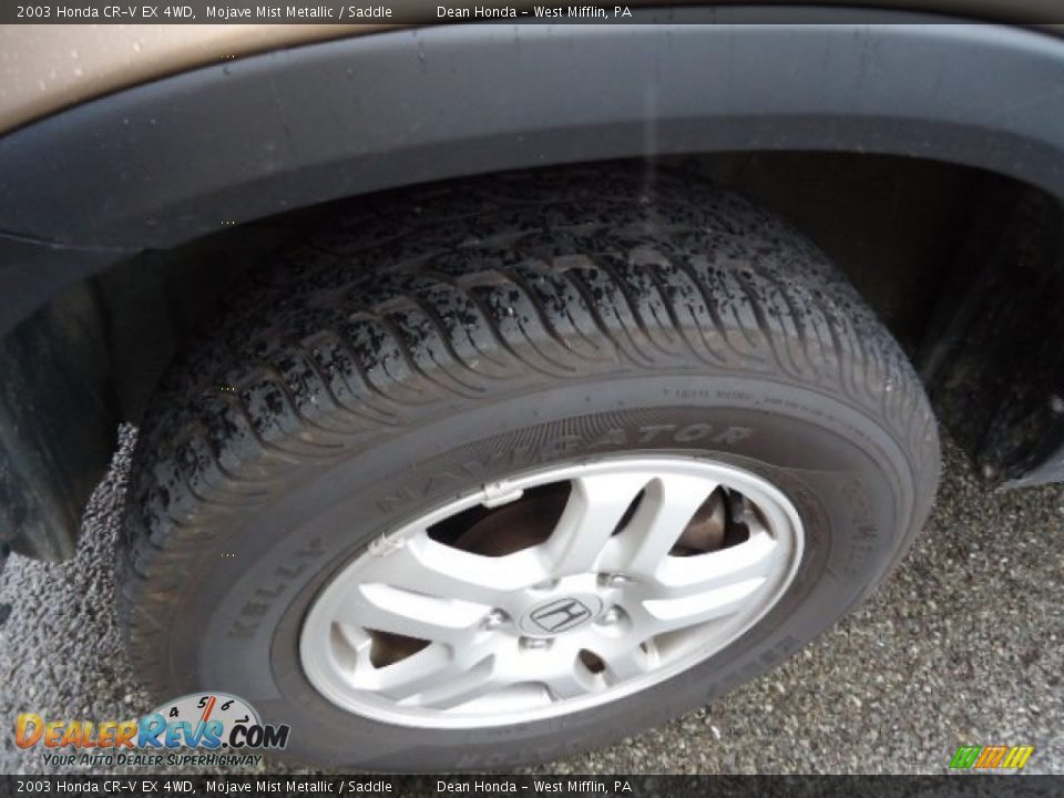 2003 Honda CR-V EX 4WD Mojave Mist Metallic / Saddle Photo #9