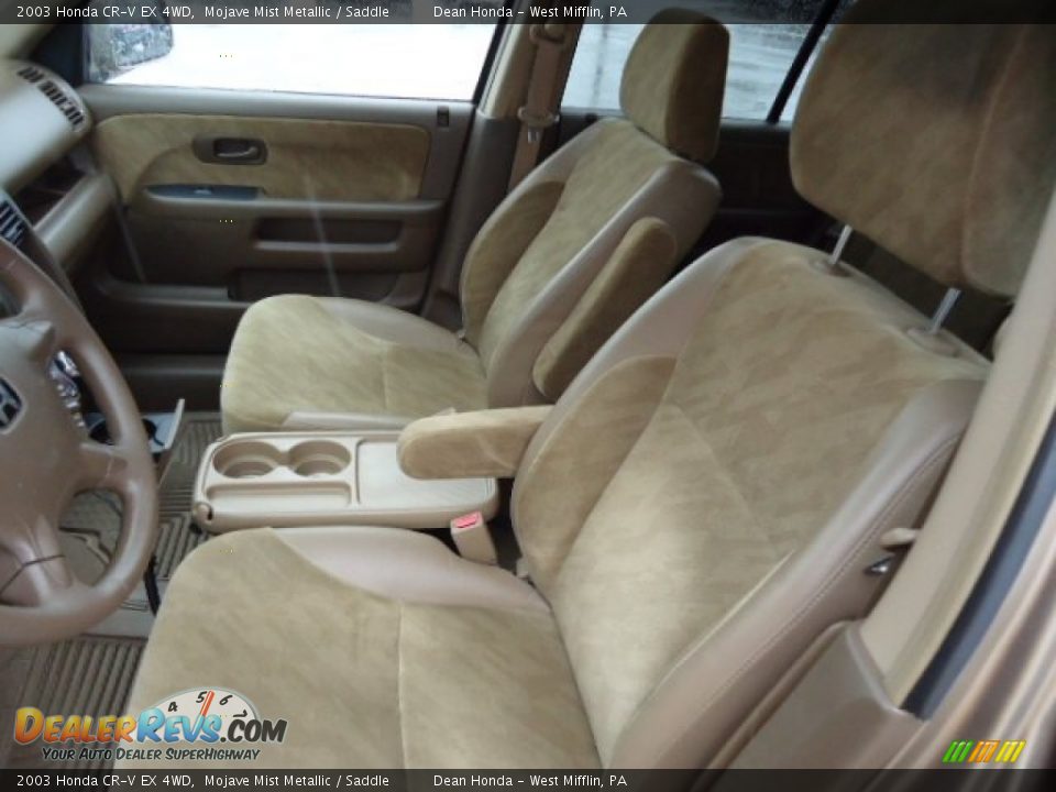 Front Seat of 2003 Honda CR-V EX 4WD Photo #10