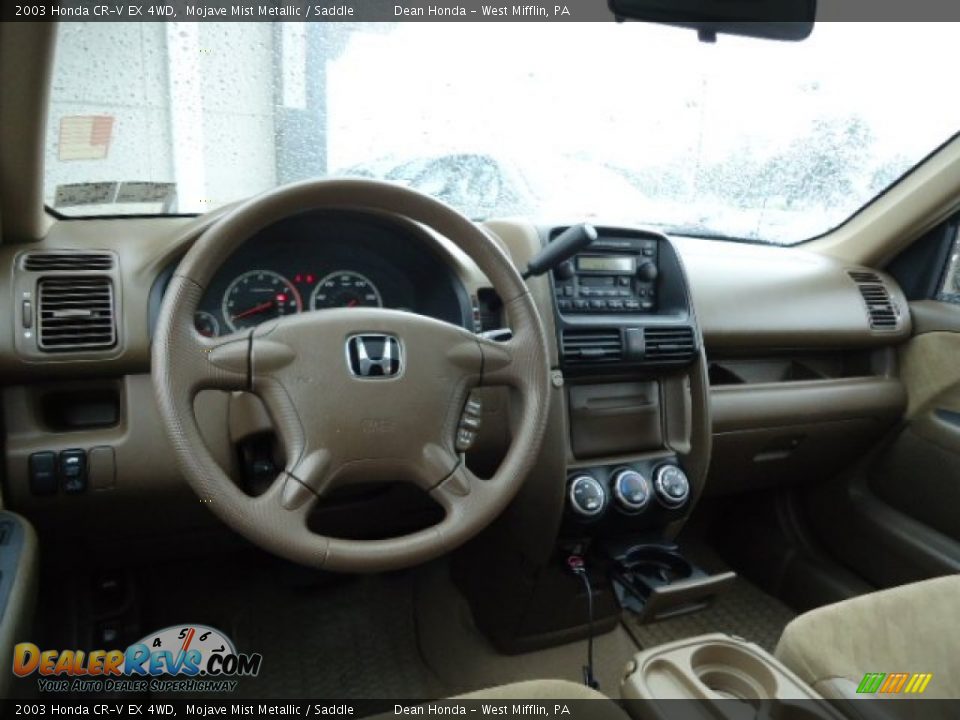 Dashboard of 2003 Honda CR-V EX 4WD Photo #11