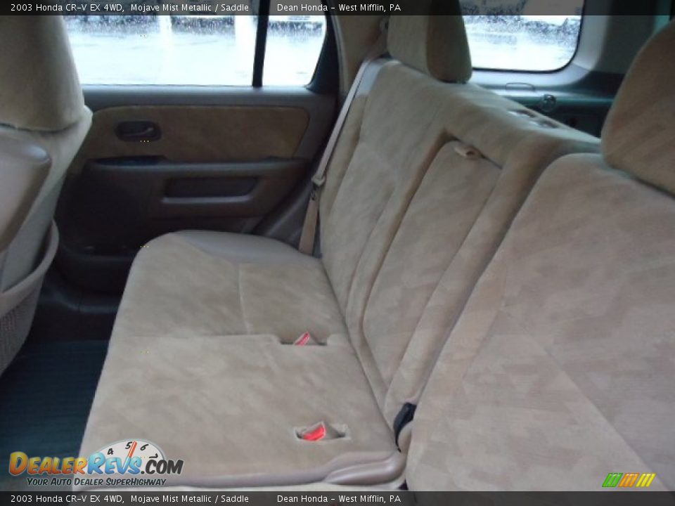 2003 Honda CR-V EX 4WD Mojave Mist Metallic / Saddle Photo #12