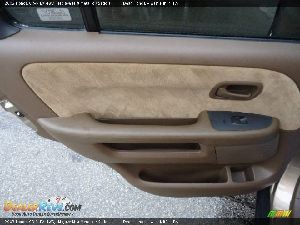 2003 Honda CR-V EX 4WD Mojave Mist Metallic / Saddle Photo #13
