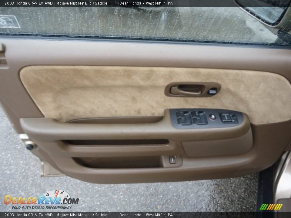 2003 Honda CR-V EX 4WD Mojave Mist Metallic / Saddle Photo #14