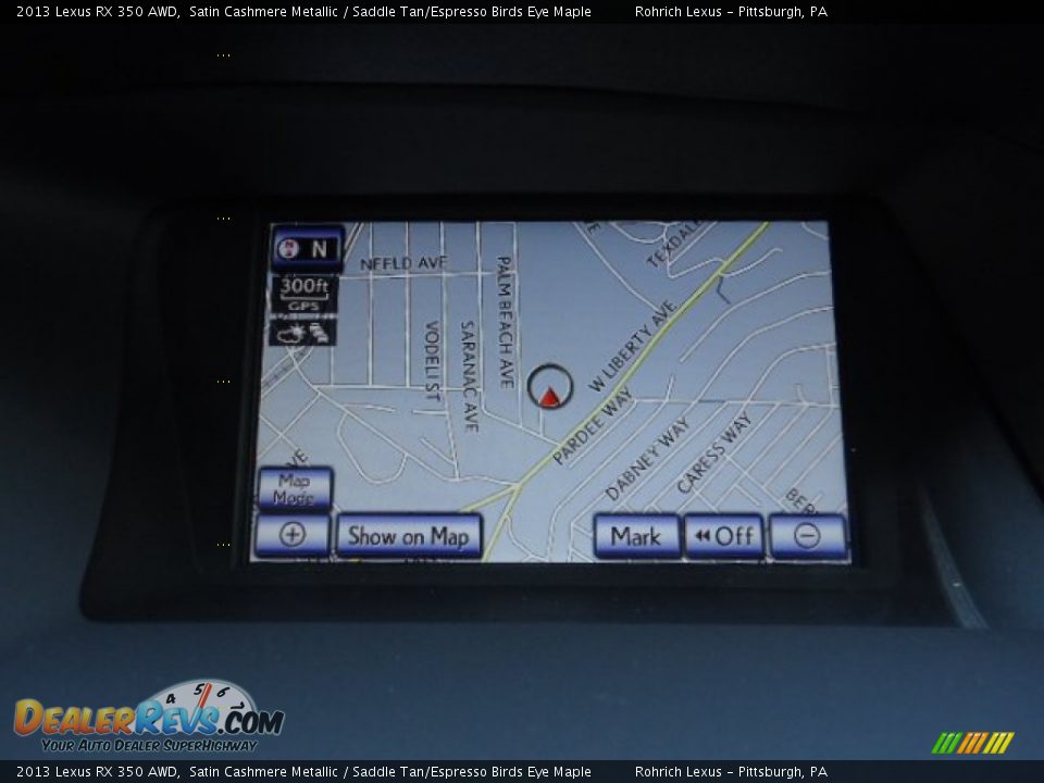 2013 Lexus RX 350 AWD Satin Cashmere Metallic / Saddle Tan/Espresso Birds Eye Maple Photo #17