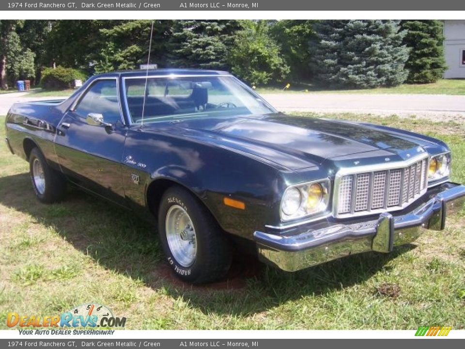 Front 3/4 View of 1974 Ford Ranchero GT Photo #1