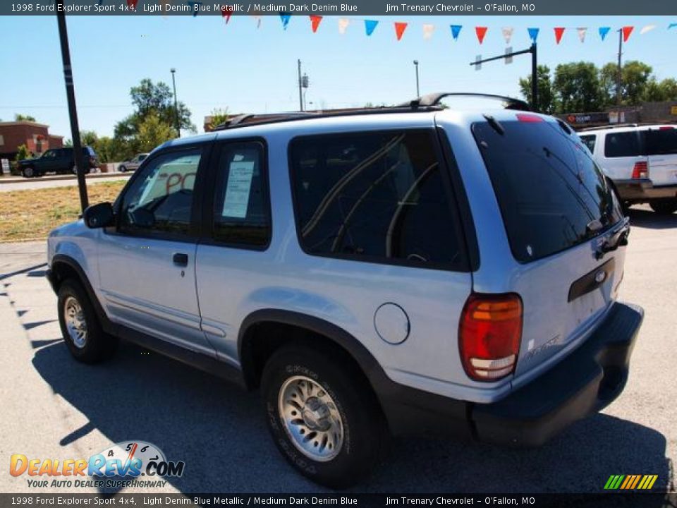 1998 Ford Explorer Sport 4x4 Light Denim Blue Metallic / Medium Dark