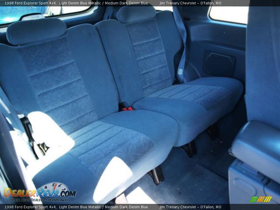 Rear Seat of 1998 Ford Explorer Sport 4x4 Photo #3